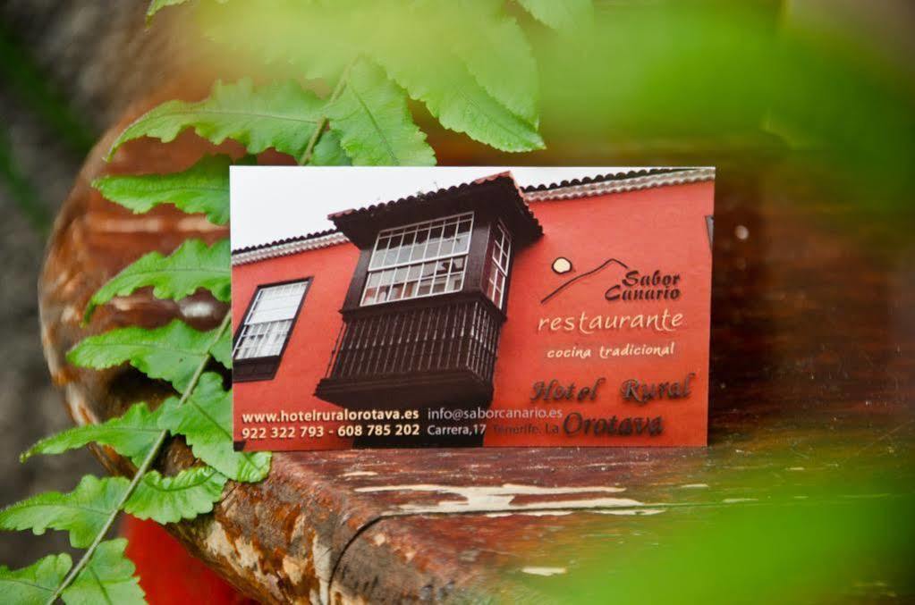 לה אורוטבה Hotel Rural Orotava מראה חיצוני תמונה